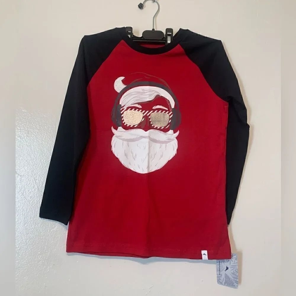 Tommy Bahama cotton Christmas & New Eve T shirt, NWT